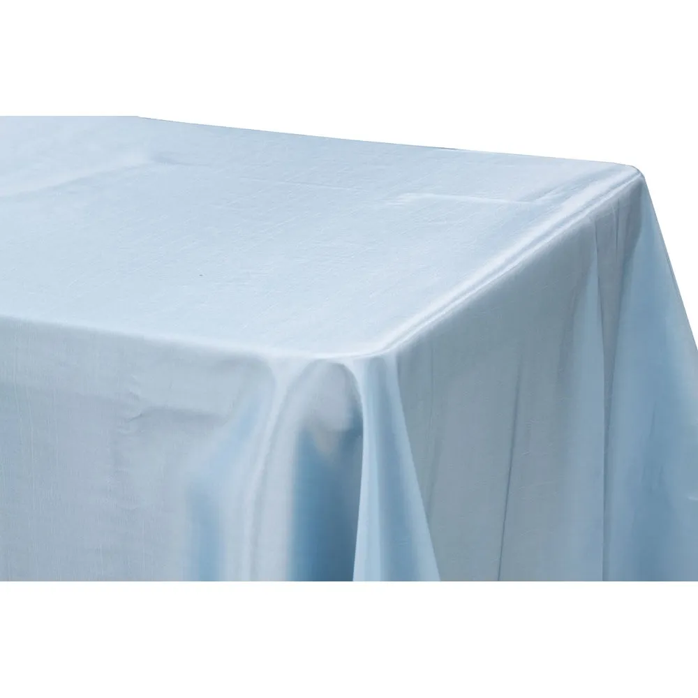 Taffeta Tablecloth 90"x156" Rectangular - Baby Blue