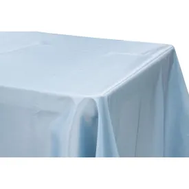 Taffeta Tablecloth 90"x156" Rectangular - Baby Blue