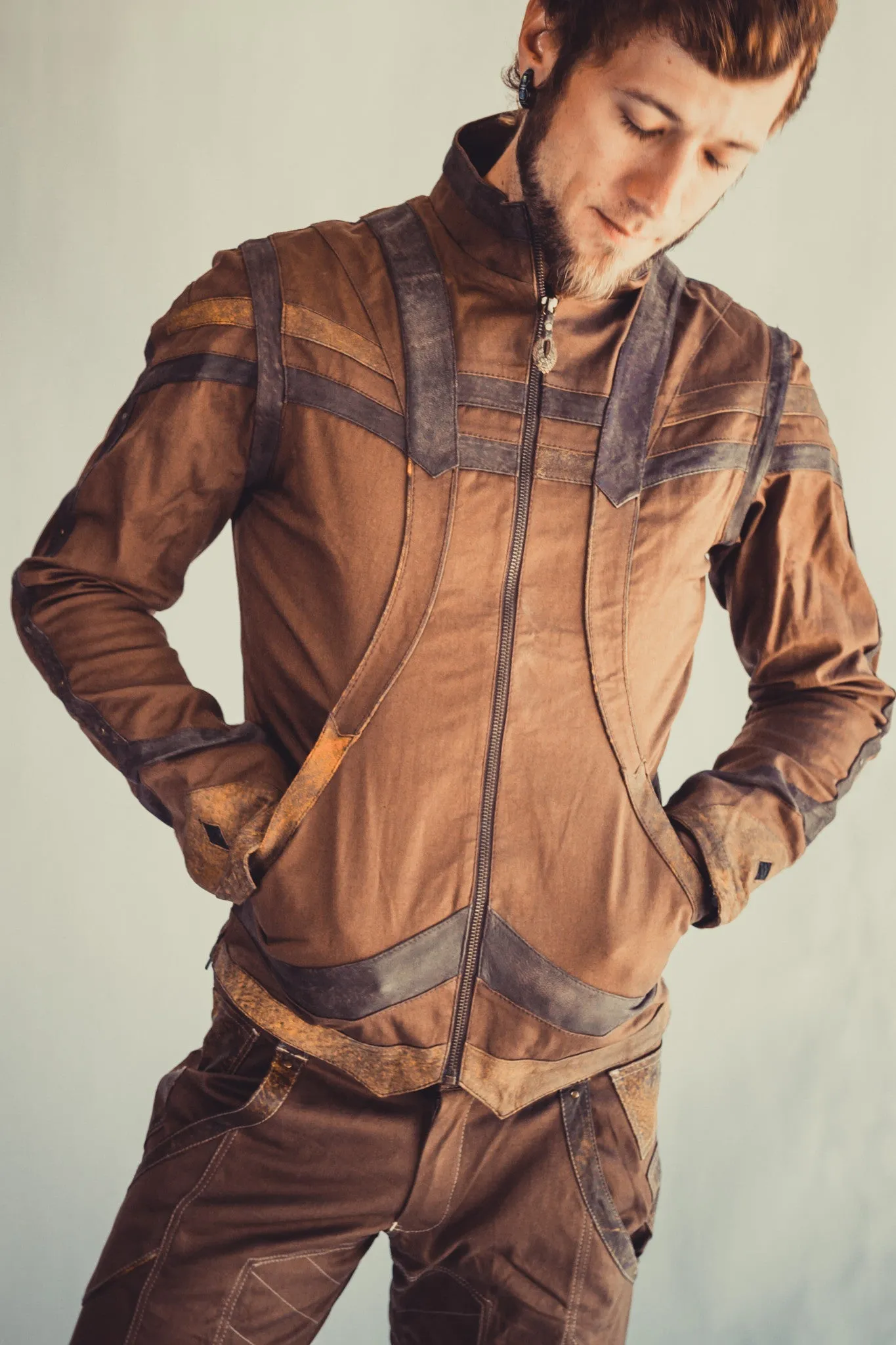 Taurid Stretch Denim Mens Cut Jacket