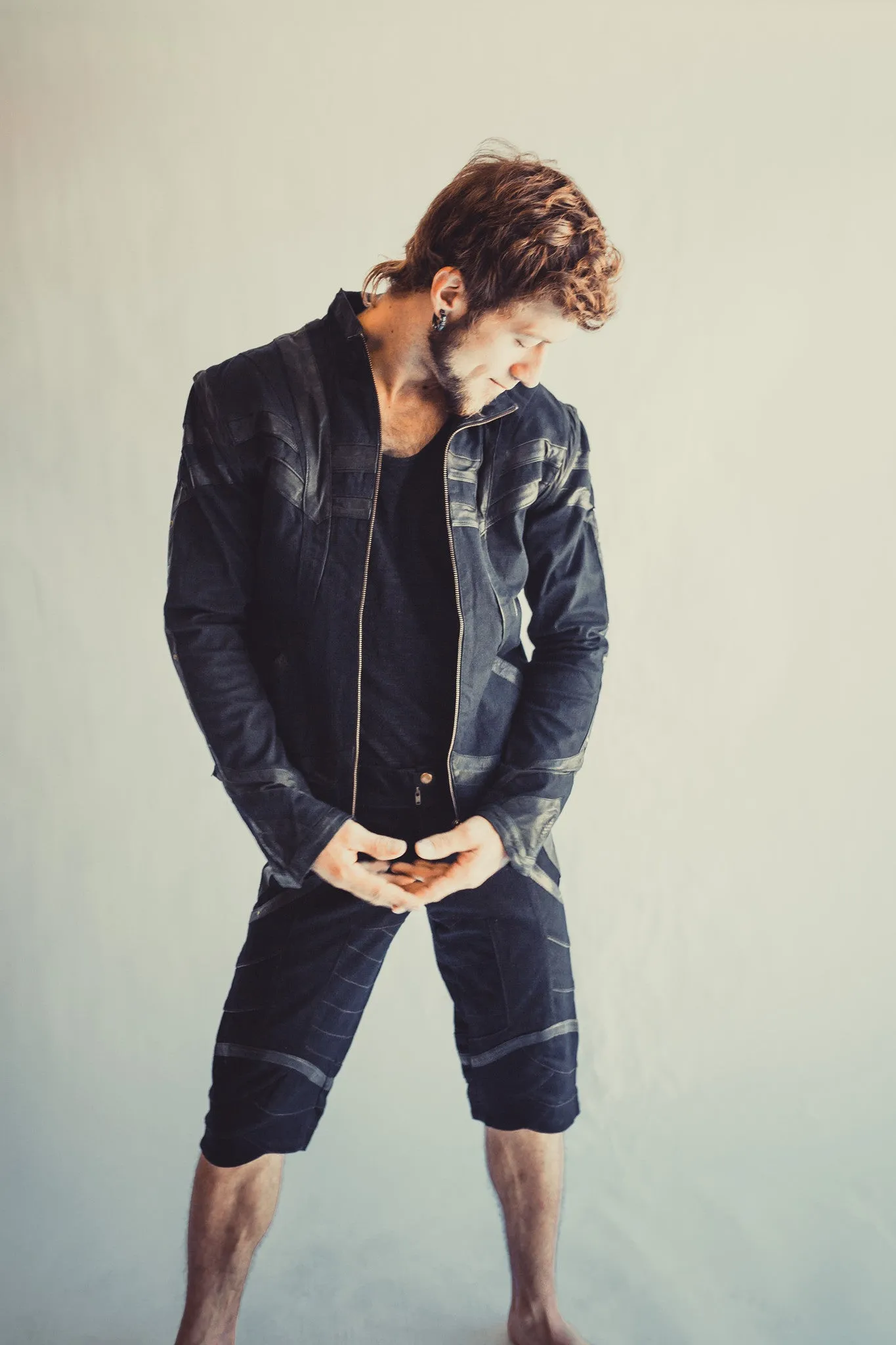 Taurid Stretch Denim Mens Cut Jacket
