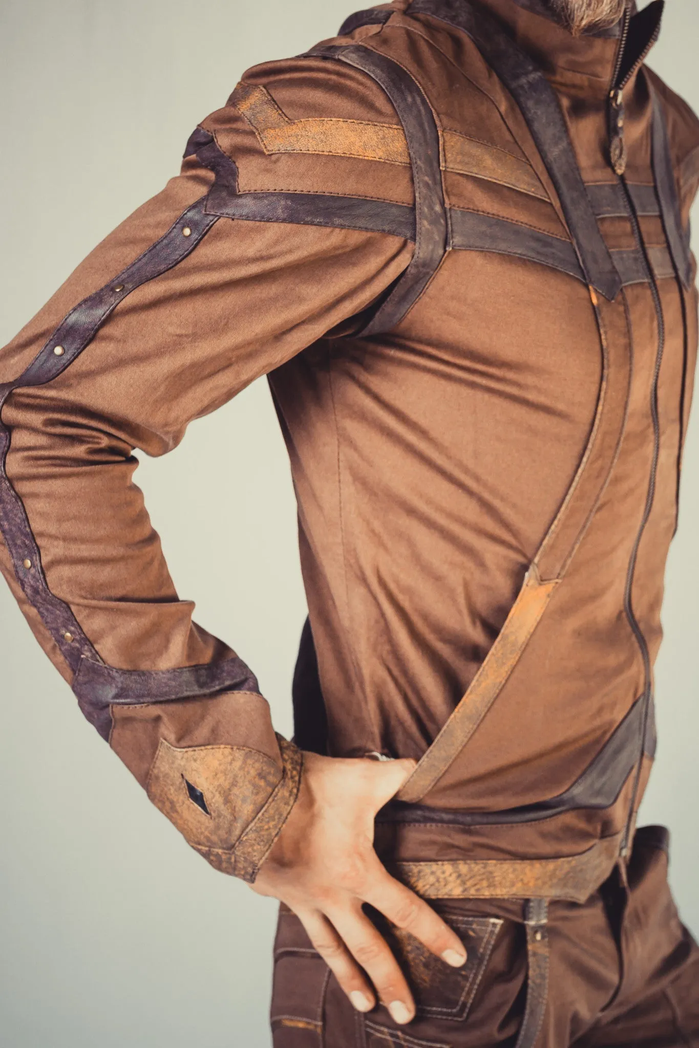 Taurid Stretch Denim Mens Cut Jacket