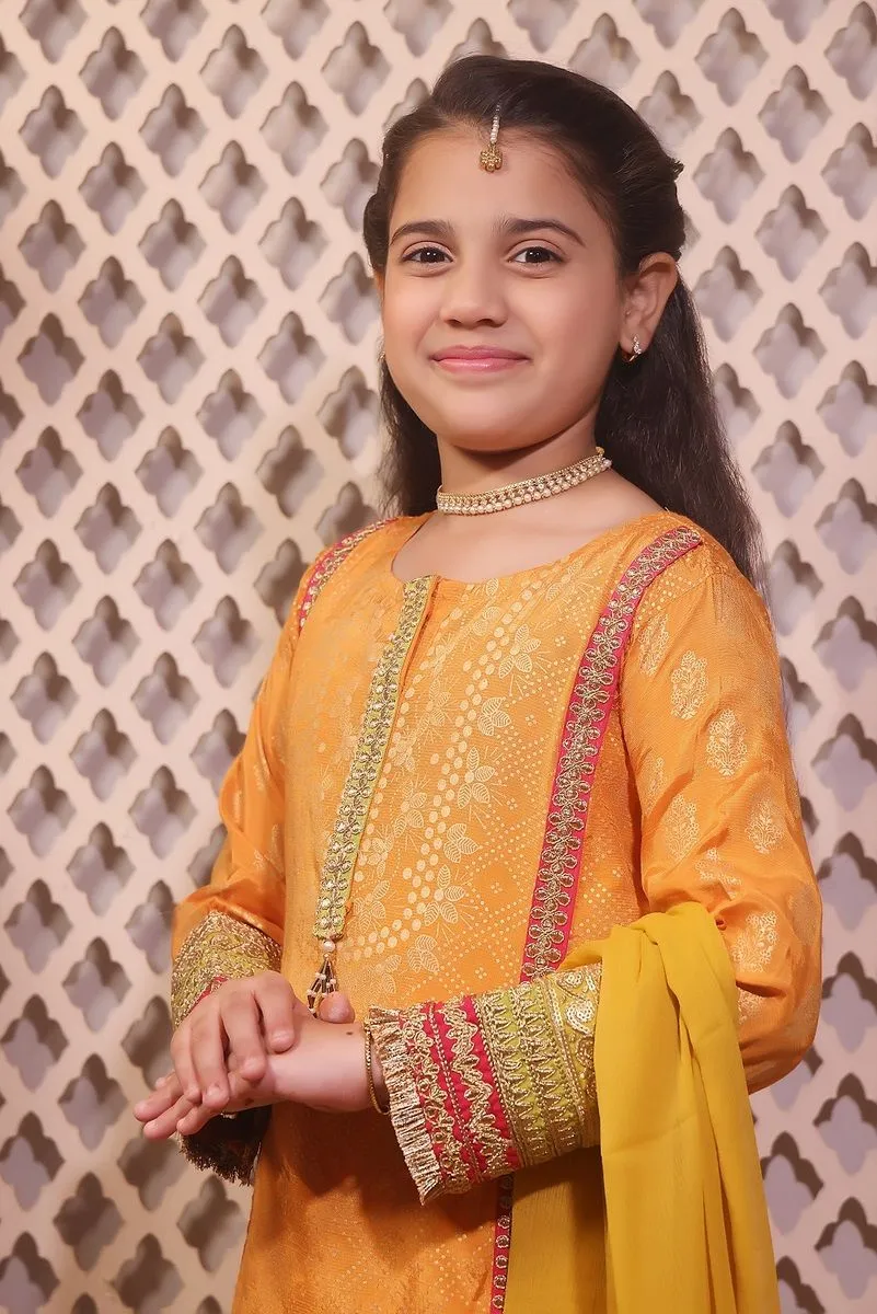 Tehwaar by Shanzey Stitched 3 Piece Festive Kids Vol-02-Collection'2023-SHK-1004