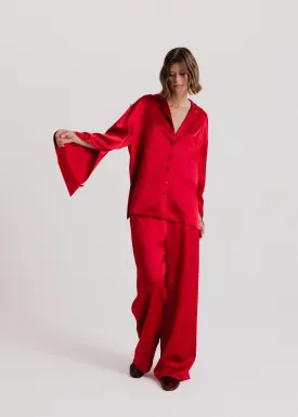 The Signature Silk Set in Red