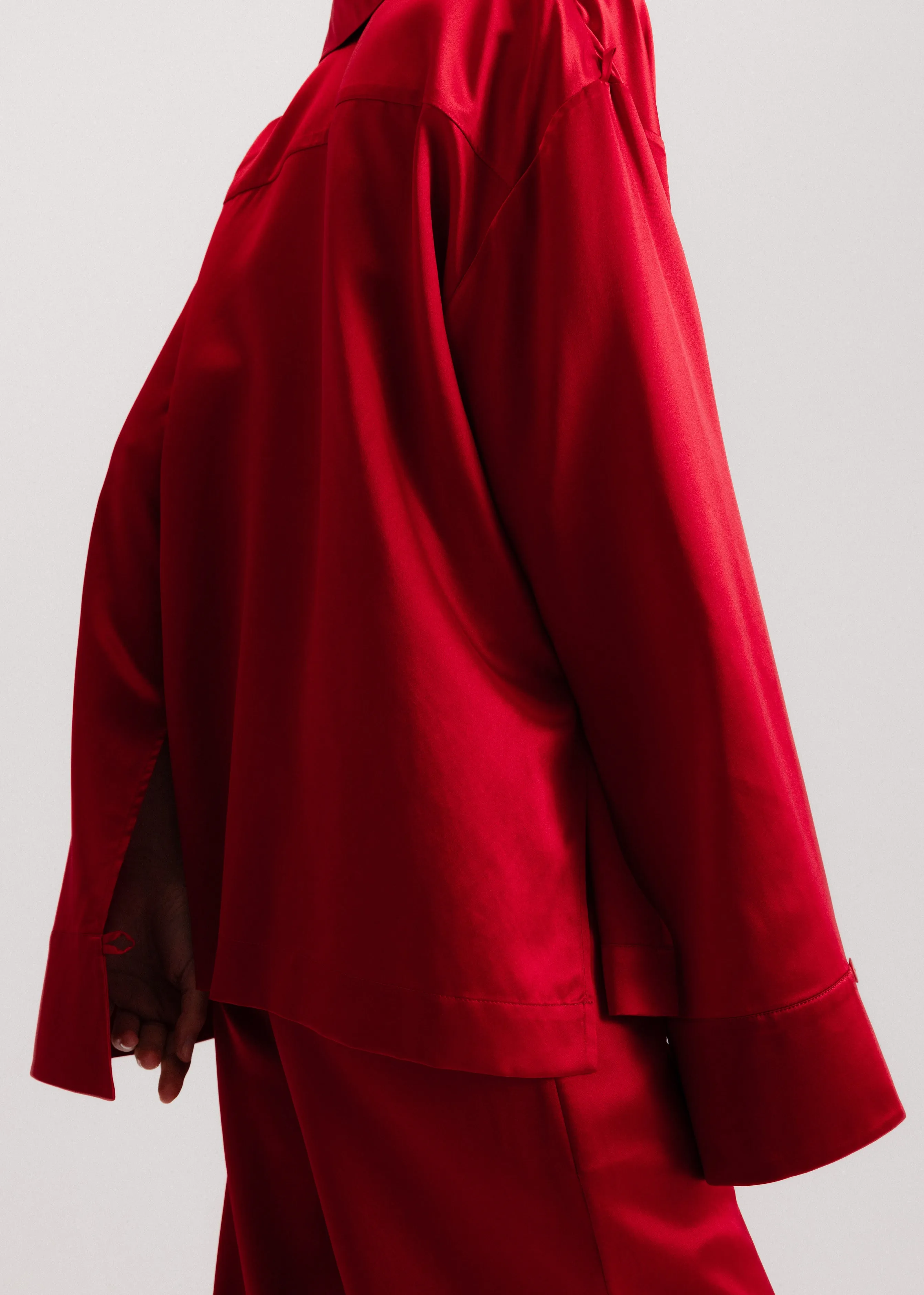 The Signature Silk Set in Red