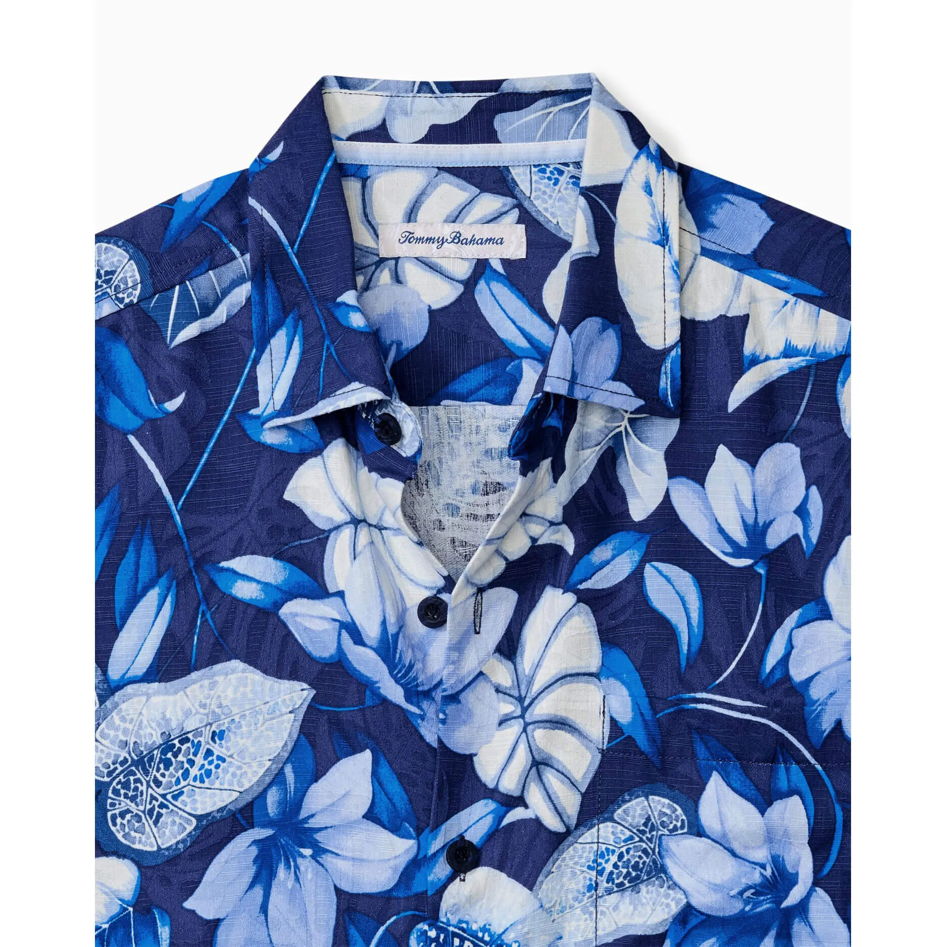 Tommy Bahama Azure Escape Camp Shirt - Royal Indigo