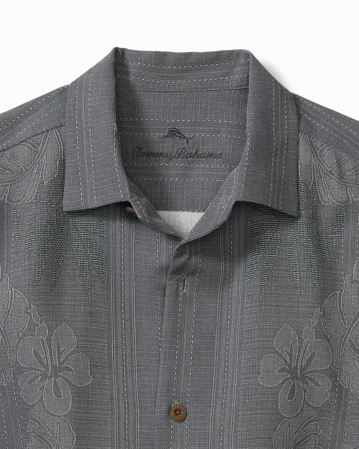 Tommy Bahama Bali Border Camp Shirt - Shadow