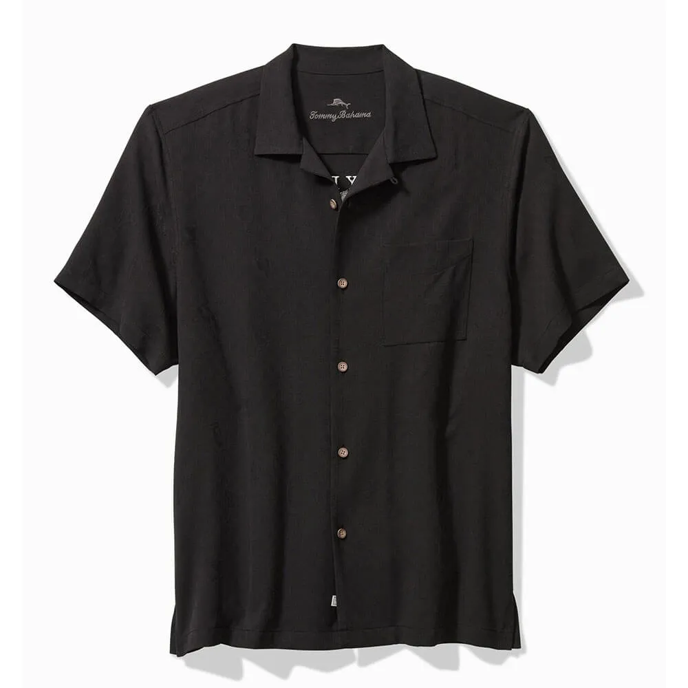 Tommy Bahama Here To Shake Things Up Camp Shirt - Black