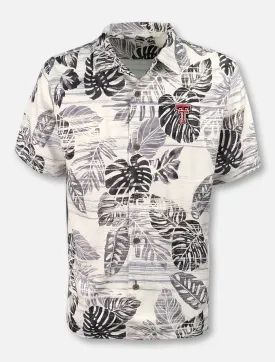 Tommy Bahama Texas Tech Red Raiders "Sport Super Fan Silk Camp" Short Sleeve Button Down
