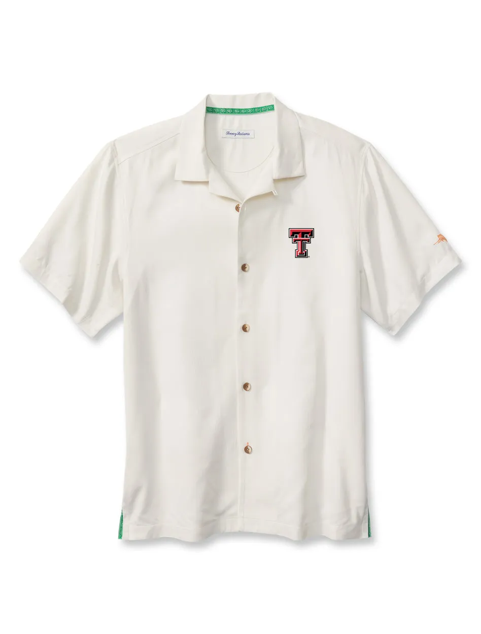 Tommy Bahama Texas Tech Sport Coconut Matchup Camp Shirt