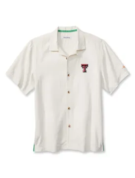Tommy Bahama Texas Tech Sport Coconut Matchup Camp Shirt