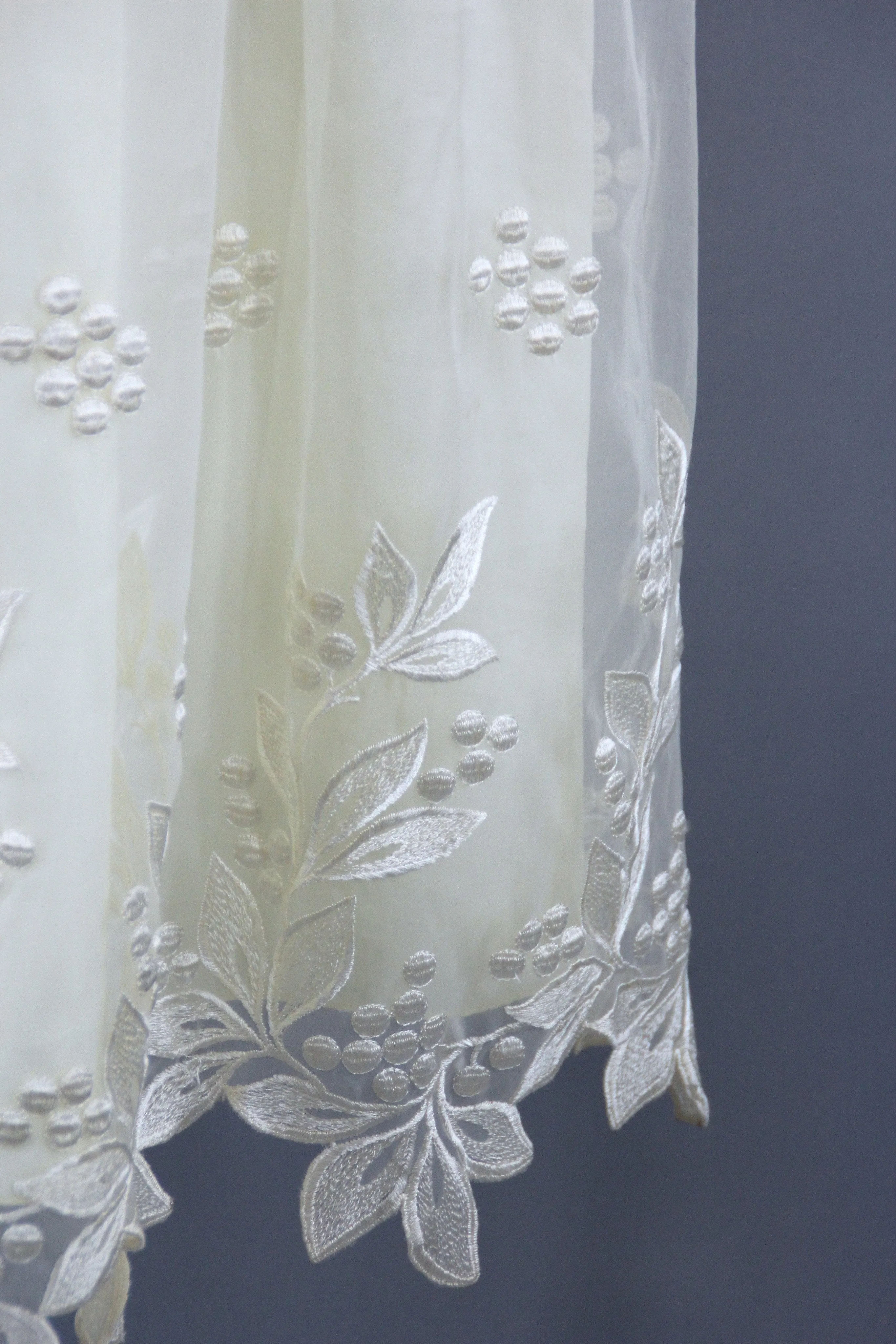 Vintage 1980s Chiffon Lace Party Dress
