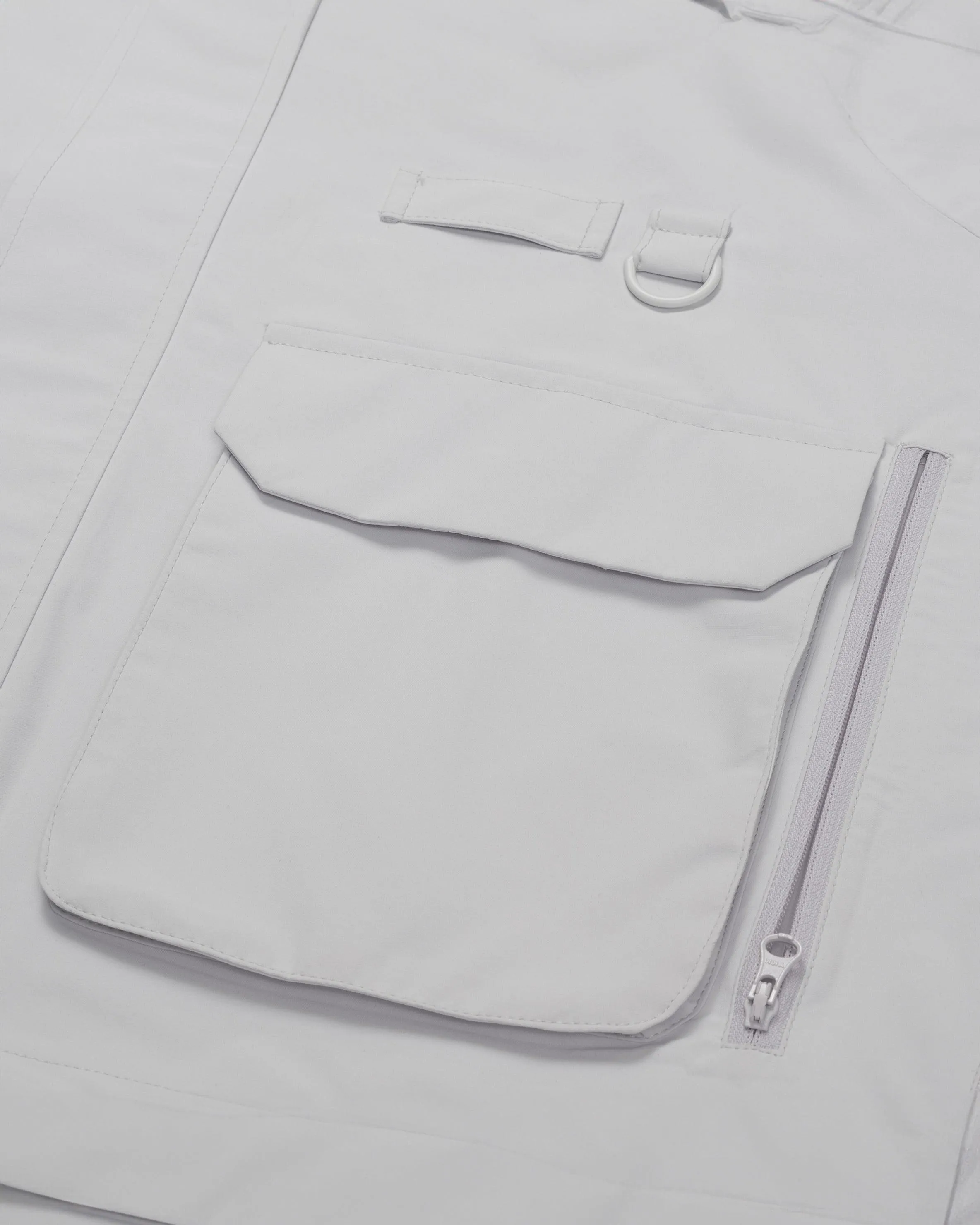 WINDBREAKER LIGHT GREY