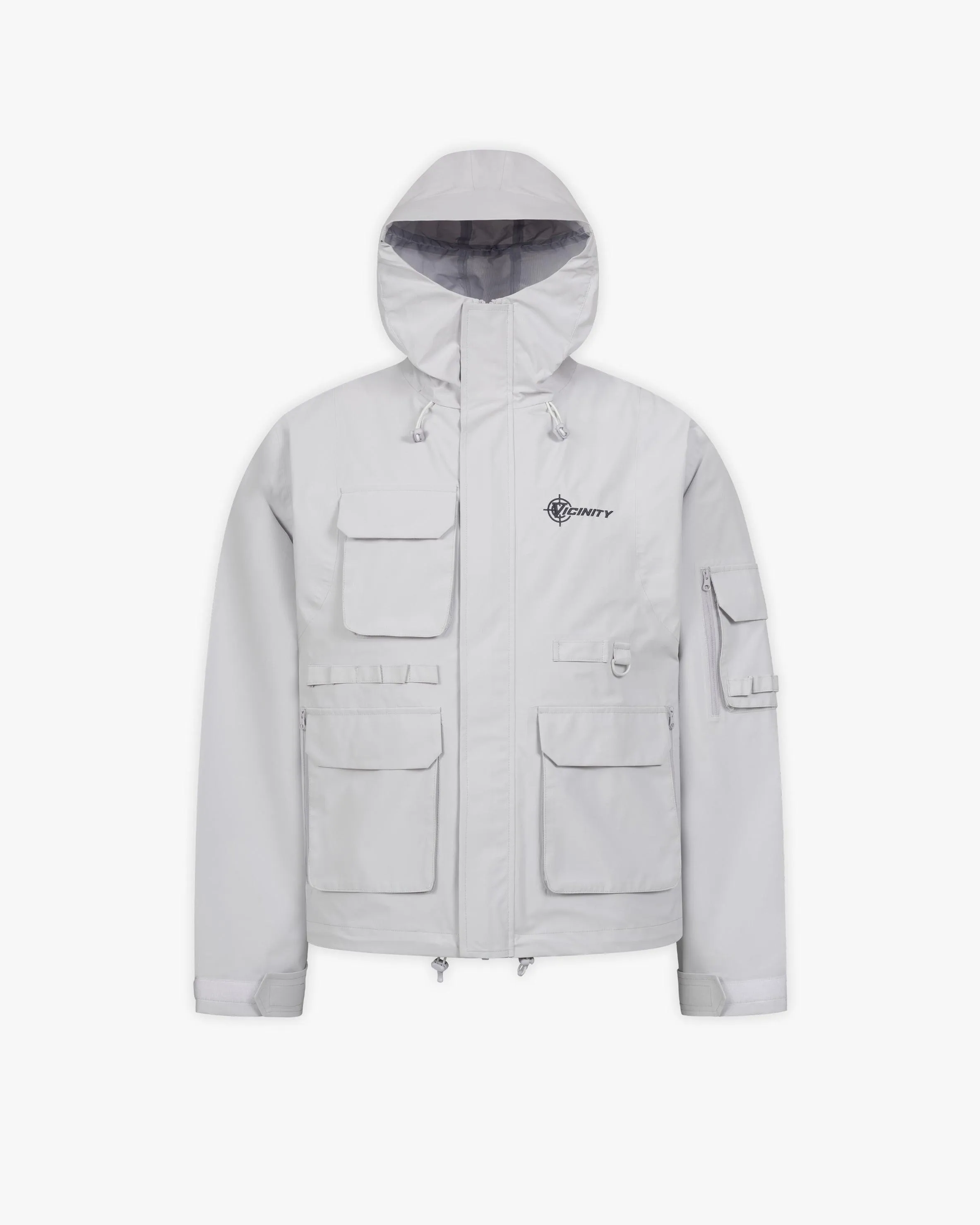 WINDBREAKER LIGHT GREY