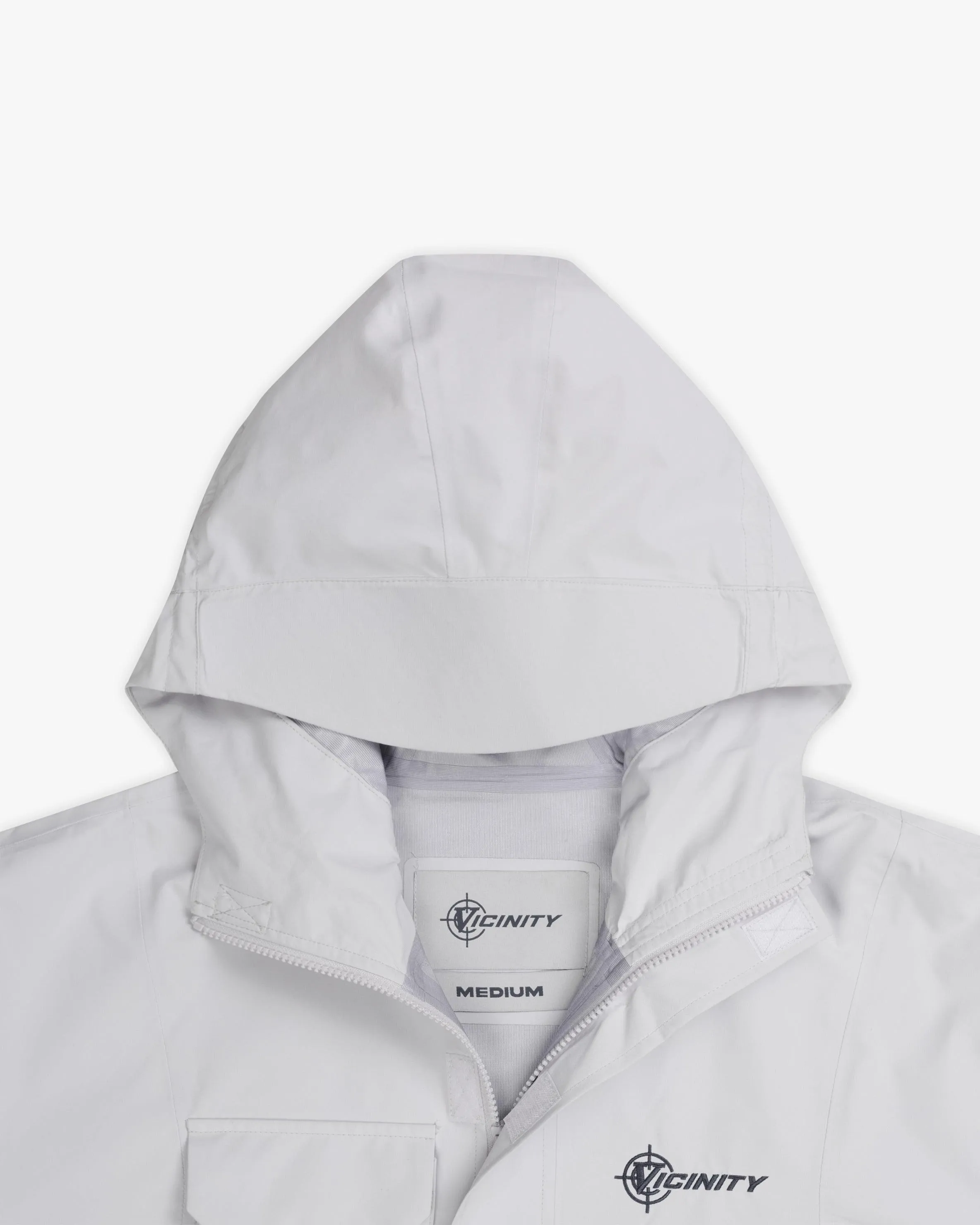 WINDBREAKER LIGHT GREY