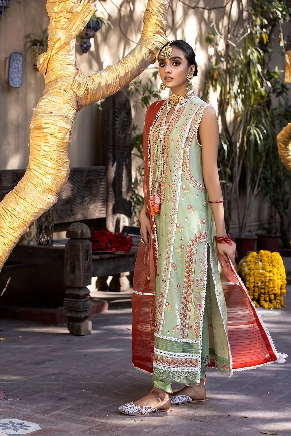 Zysha by Sobia Nazir Festive Lawn Collection 2022 – Z3A Zamrud